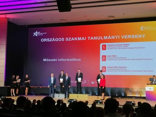 Szöllősi Krisztián Róbert, Műszaki informatikus - 1. hely, Szegedi SZC Déri Miksa Műszaki Technikum